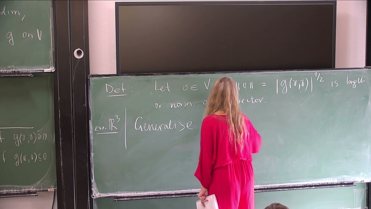 Differential Geometry, Olga Chekeres (Lomonosov Moscow State University)