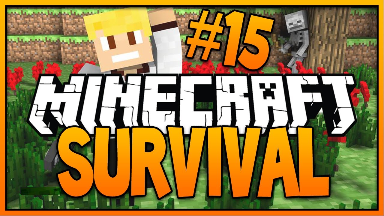 Minecraft: Survival Let's Play - Episode 15 - Diamonds, Villages & Horses!