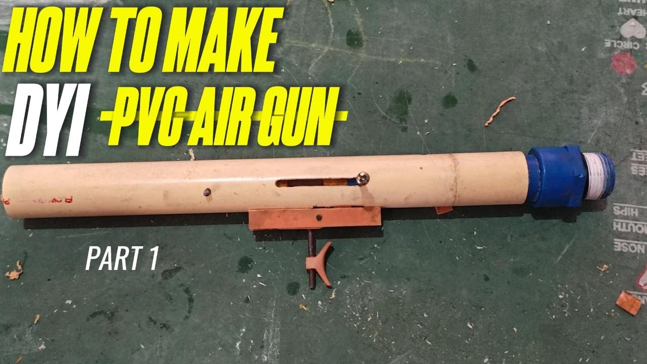 PAANO GUMAWA NG PVC AIR GUN|PART1 (TAGALOG TOY GUN ONLY)