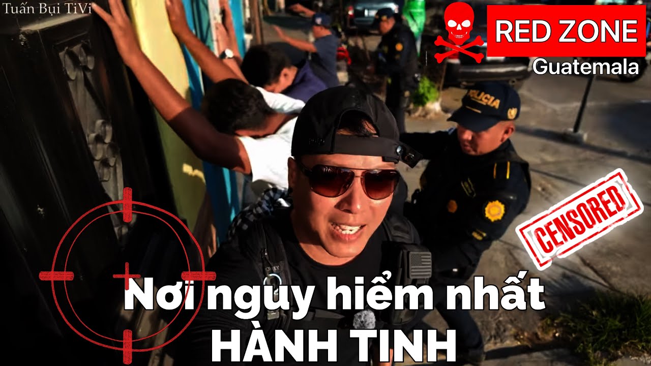🇬🇹 VÙNG ĐỎ nguy hiểm bậc nhất Guatemala City.Nơi được điều hành bởi các Băng Đảng Tội Phạm Ma Túy