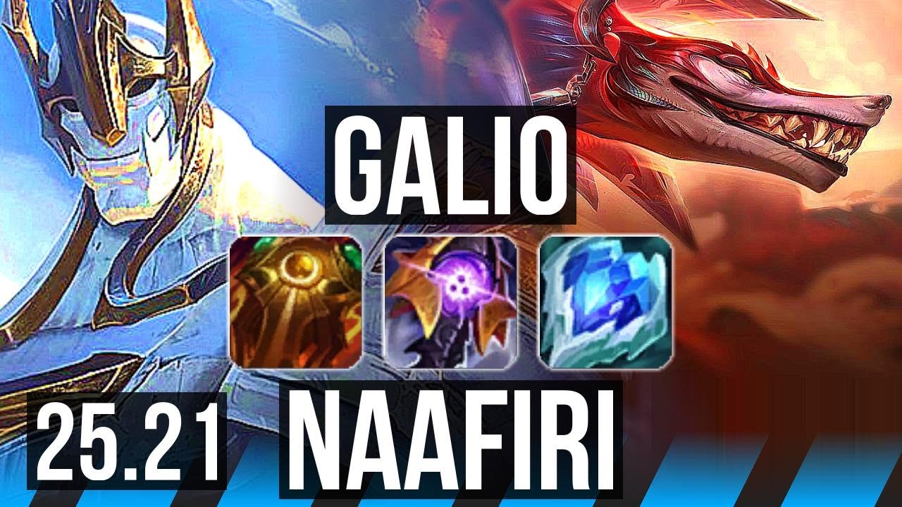 GALIO vs NAAFIRI (MID) | 5/0/16 | KR Master | 25.21