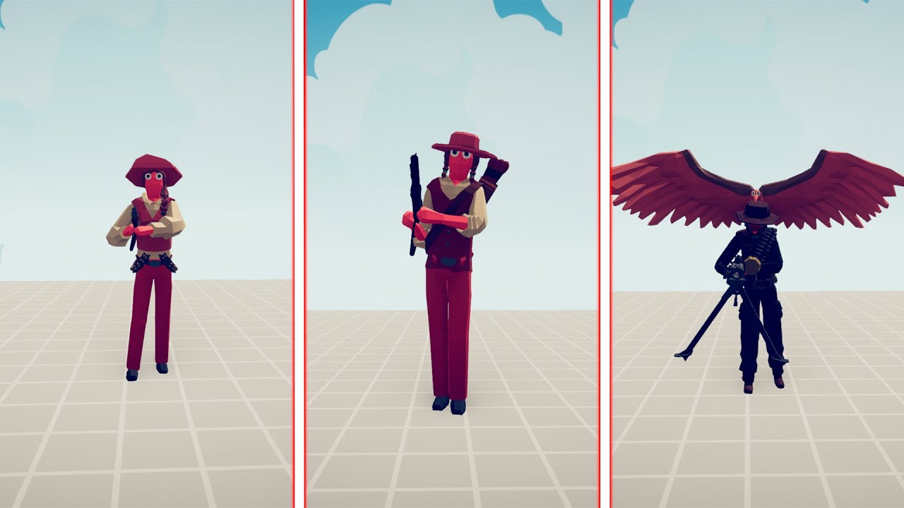 EVOLUTION of DEADEYE | Totally Accurate Battle Simulator #evolution #tabs