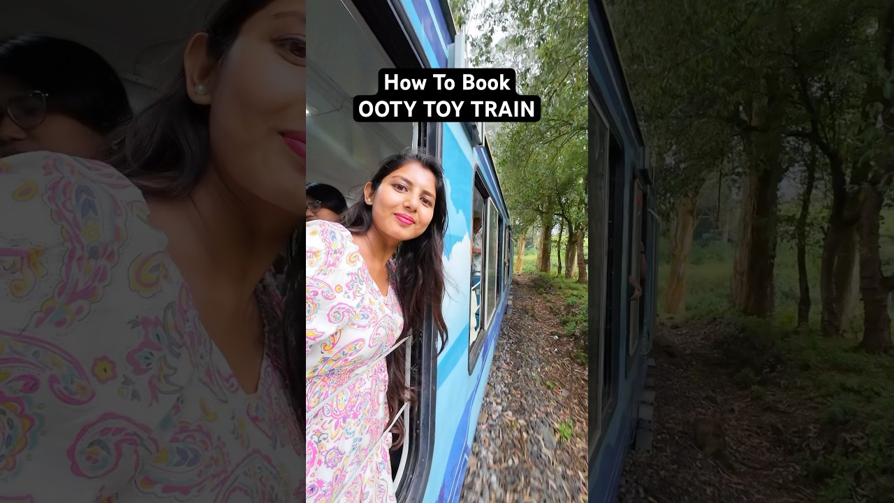 OOTY TOY TRAIN | How To Book  #ootytoytrain #ootyvlog #nilgirimountainrailway