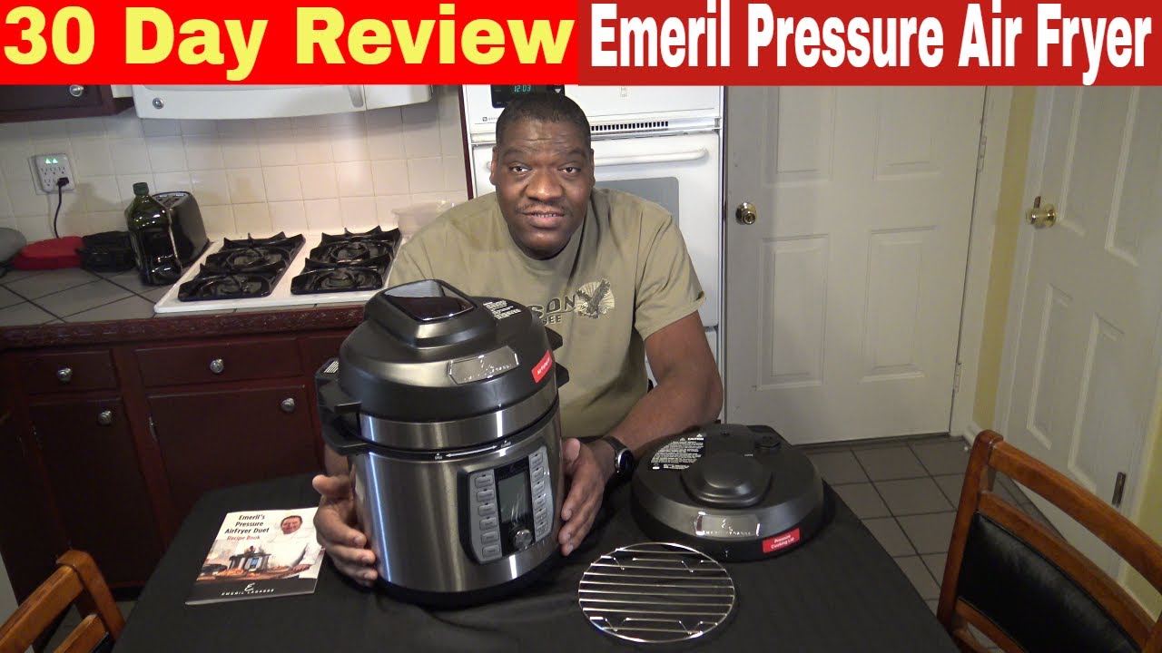 Emeril Lagasse Pressure Cooker Air Fryer, 30 Day Review