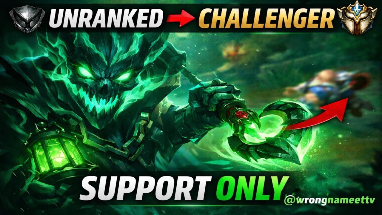 Thresh vs Alistar – Unranked to Challenger (Support Only)