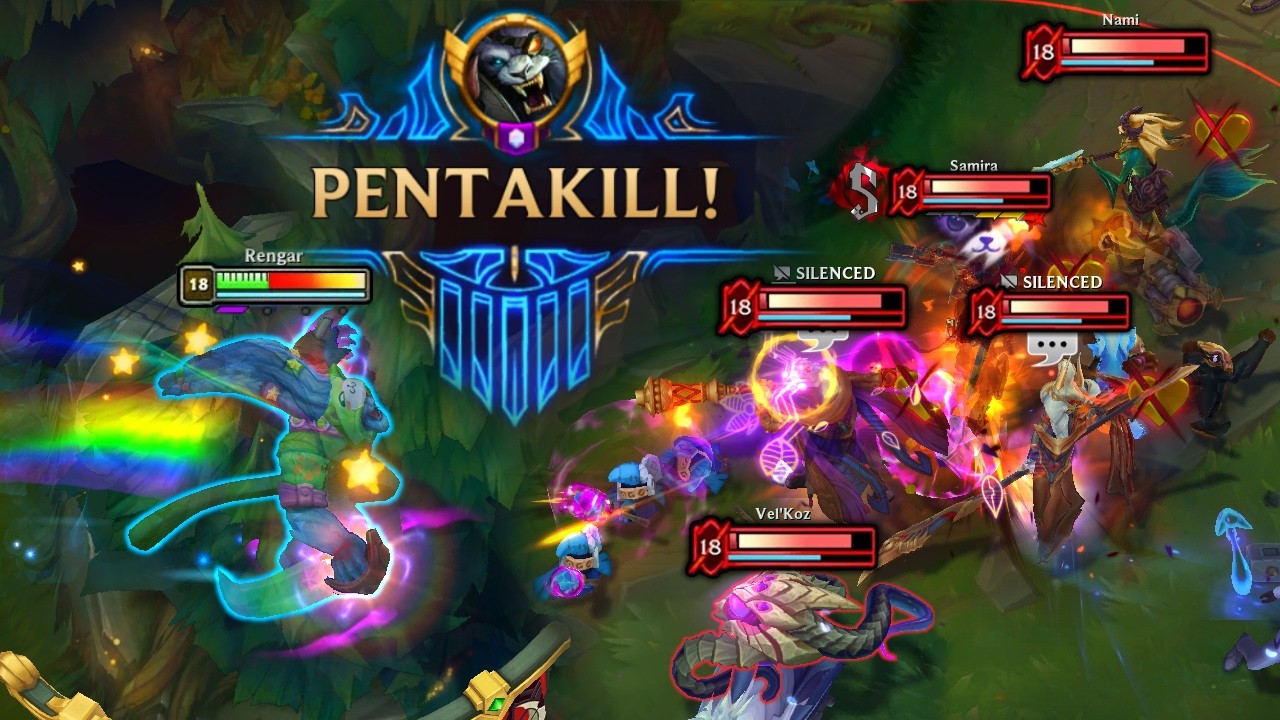 20 Minutes BEST PENTA LoL MONTAGE #552