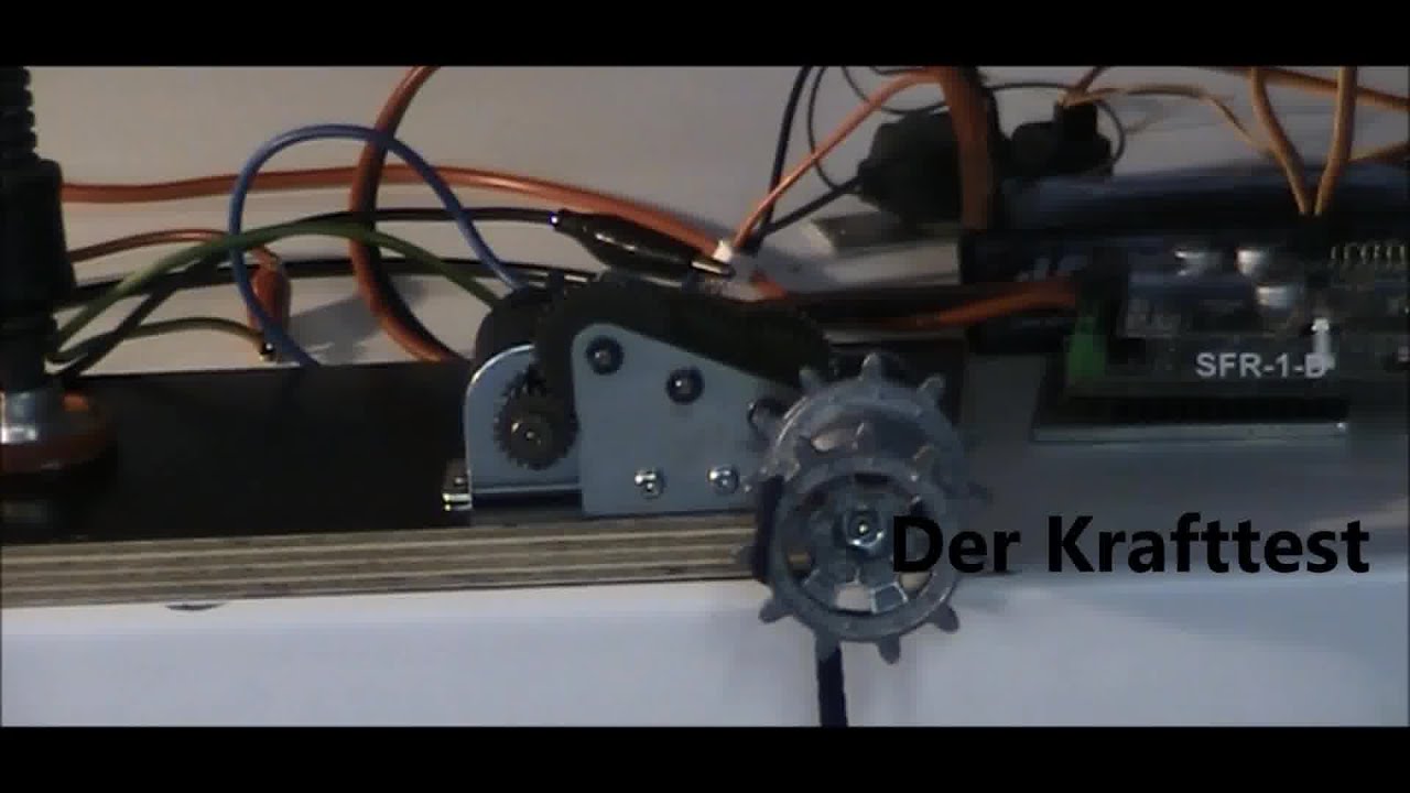 Mato Getriebe Test Motoren 380er 5:1