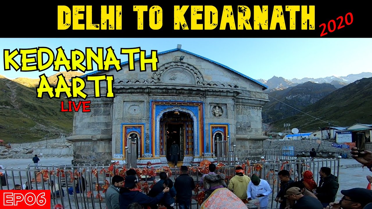 Shri Kedarnath Live Aarti | Ep.6 | Kedarnath Yatra 2020 | Mohit Sony