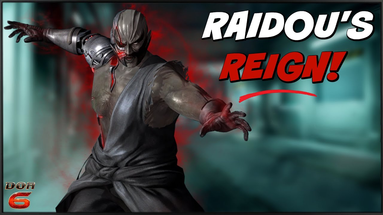 Electrics In DOA? RAIDOU GOT EM'!! (DOA6 Raidou Gameplay)