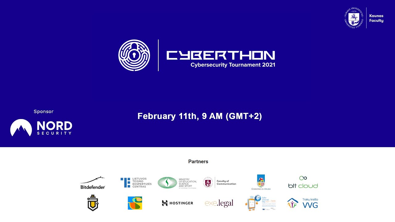 Cyberthon - Cyber Security Tournament 2021