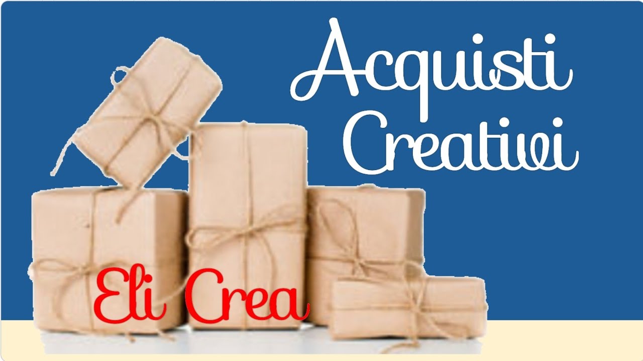 🛍️🛒 Acquisti Creativi - spacchetto con voi