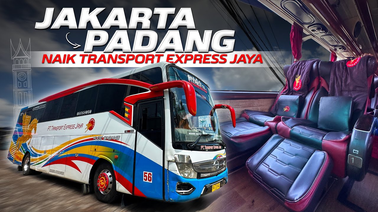 AKHIRNYA KESAMPAIAN NAIK BUS INI, ENAK GAK⁉️Trip Jakarta - Padang with TranEx Kudo Gadang