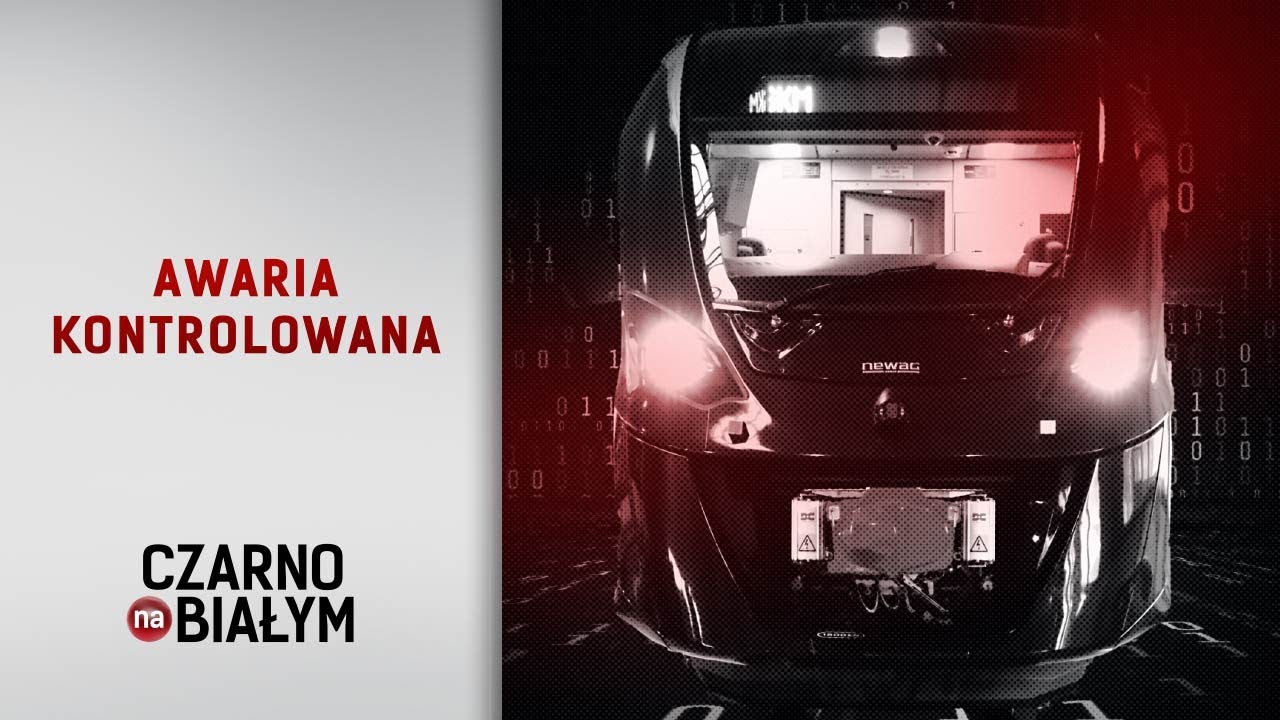 Seria zagadkowych awarii na kolei i hakerzy wezwani na pomoc [Czarno na białym TVN24]