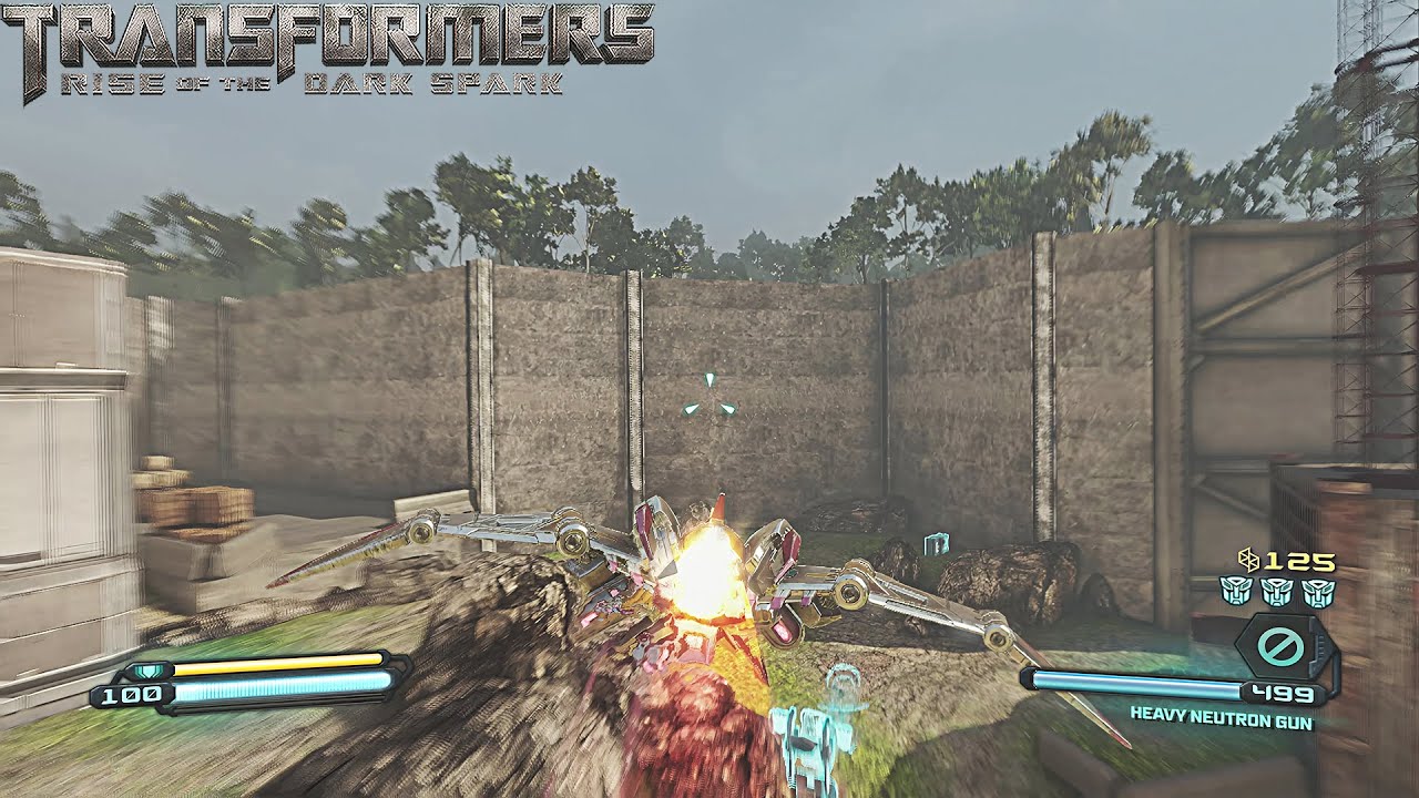 Transformers Rise of the Dark Spark - Escalation Gameplay HARD [PC]