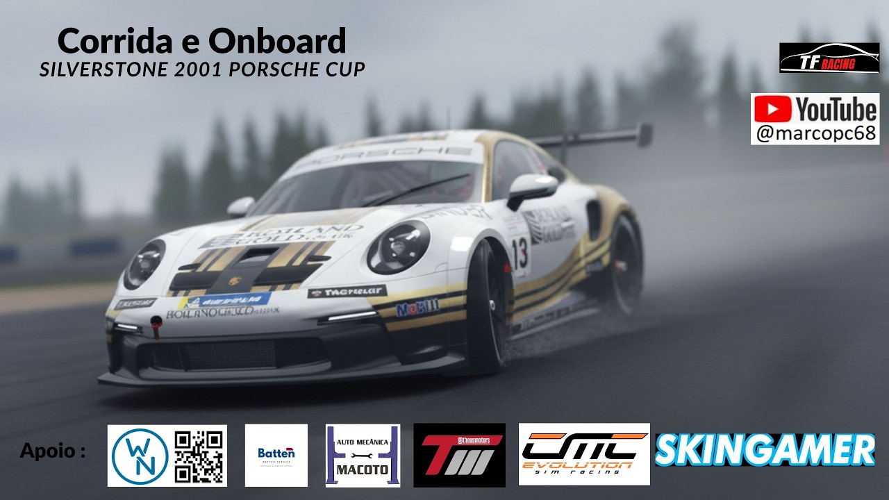 Automobilista 2 - Porsche Cup - Silverstone Histórico 2001 - 02.2026