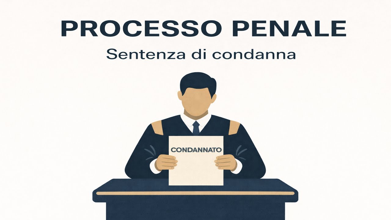 Processo penale - Sentenza di condanna | Riassunti procedura penale
