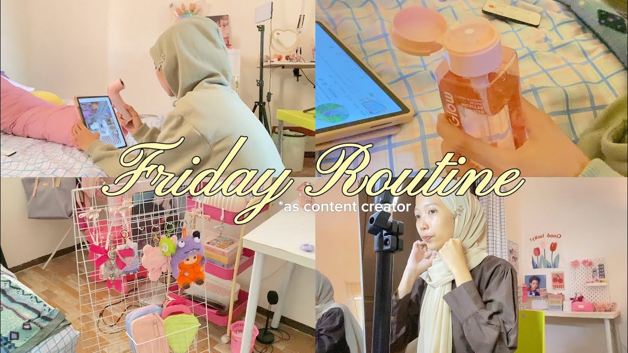 💭💌 a day in my life of a 27 yo girl who still lives at home (as content creator📹)