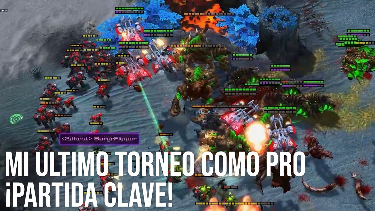MI ÚLTIMO TORNEO COMO PROFESIONAL: Juego 3 Ronda 1 vs Smile (Terran)