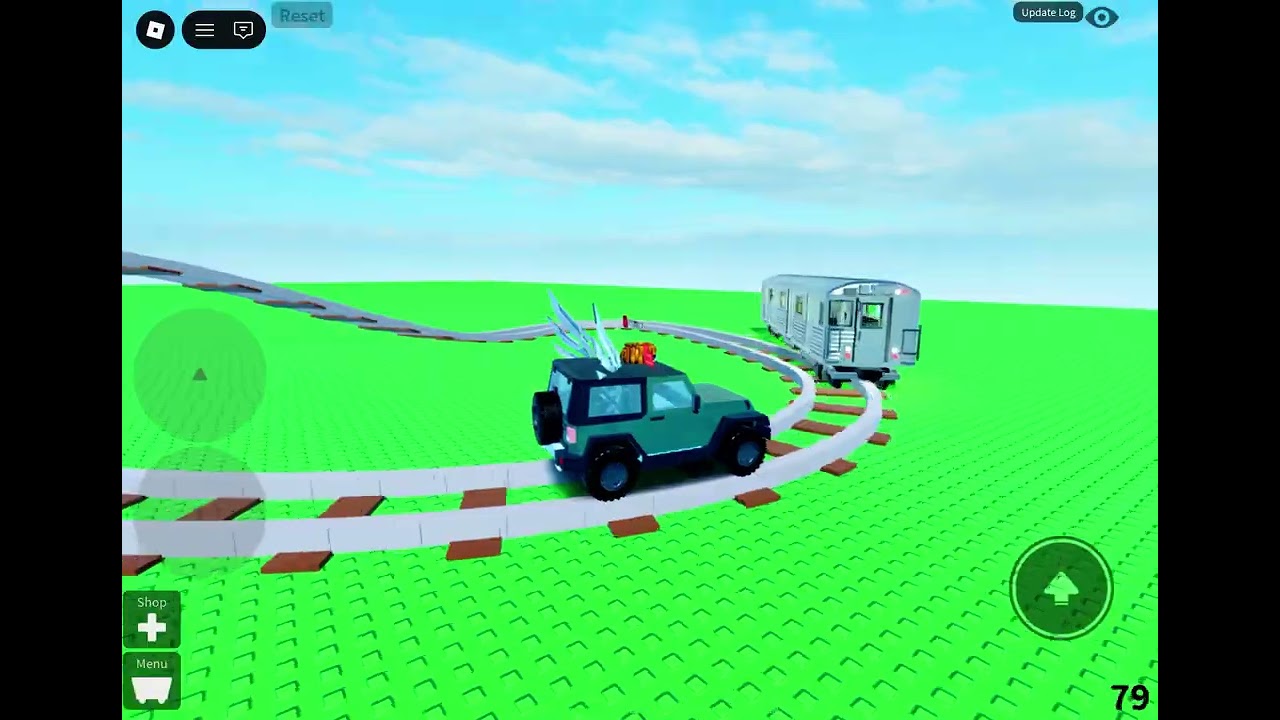 Create a cart ride | Vivaan Drop the Green Offroader Vehicle 🚗 Off a high place (Roblox) 