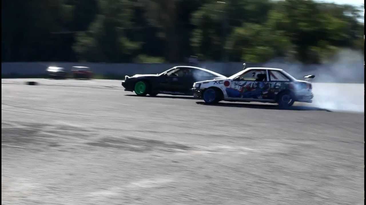 ProjectD trening Drift Wodzisław AE86 lewapb i szaman pary