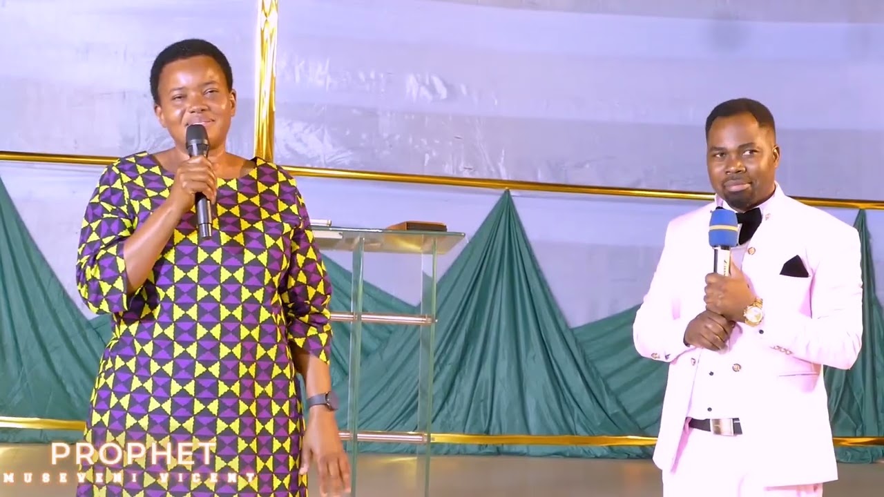 Prophet Museveni Vicent prayed for Ambassador of Uganda to Japan Kaahwa Tophasi, watch the testimony