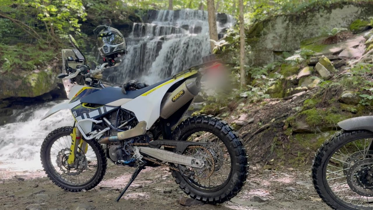 Husqvarna 701 Enduro off-road in upstate New York: Section 1 of the NEBDR