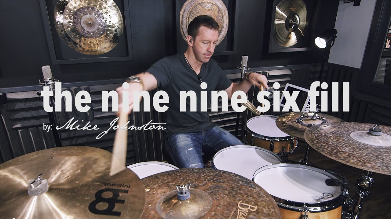 DRUM LESSON: The Nine Nine Six Fill by Mike Johnston