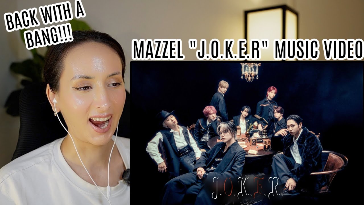 MAZZEL / J.O.K.E.R. -Music Video- REACTION (ENG/JPN SUB)
