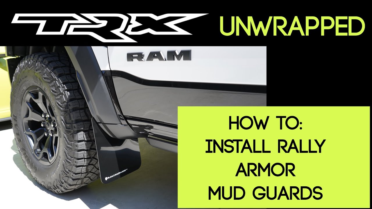 Ram TRX: How to Install Rally Armor Mud Guards (Mud Flaps!)