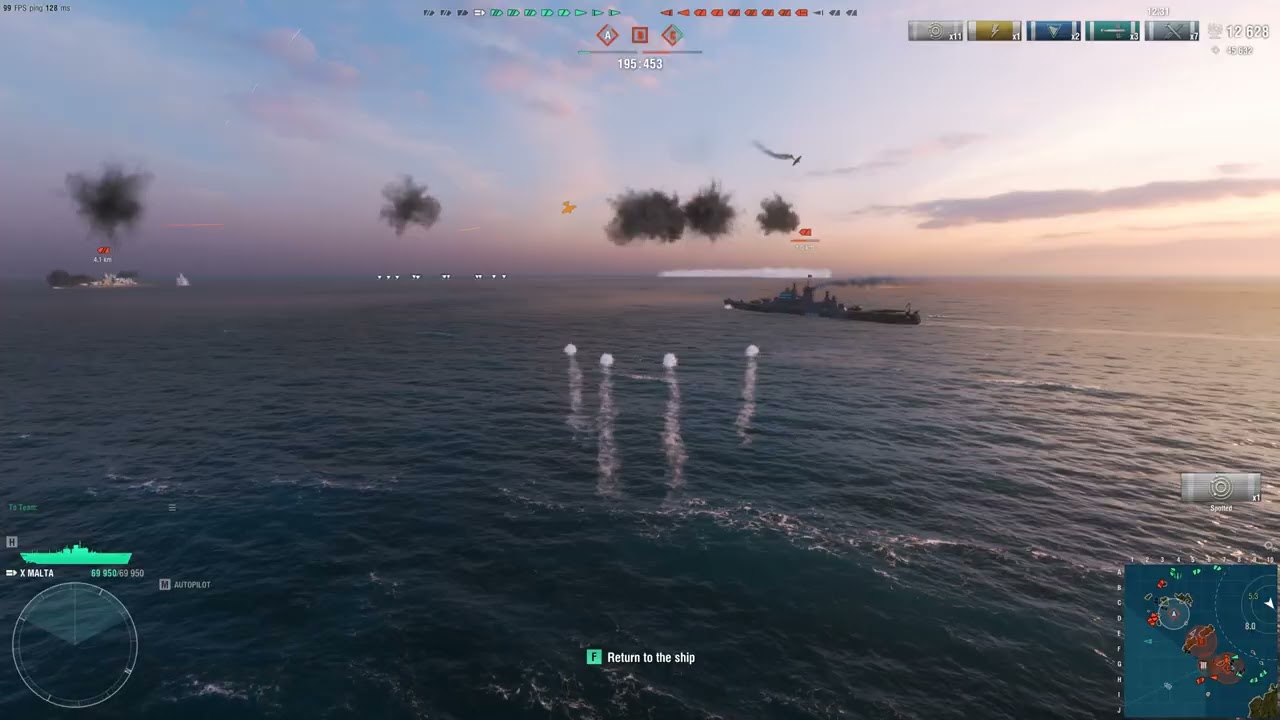 World of Warships | Malta gameplay Part 19 | feat Gouden Leeuw | 