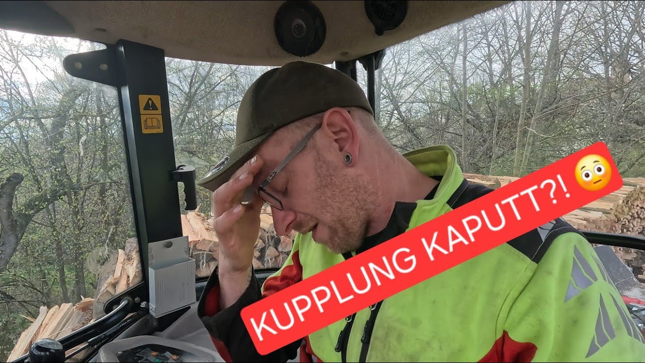 Alleine im Holz&hellip; Schlepper kaputt & keiner da zum Helfen 😅🌲