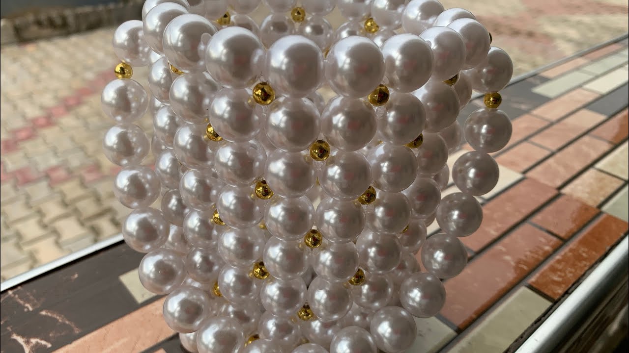 How to make a party pearl vintage bag  #beads #versatilenanagh