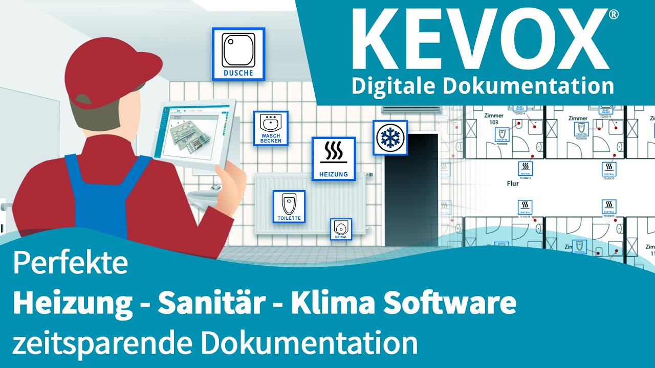 Die perfekte Software für Sanitär, Heizung und Klimadokumentation