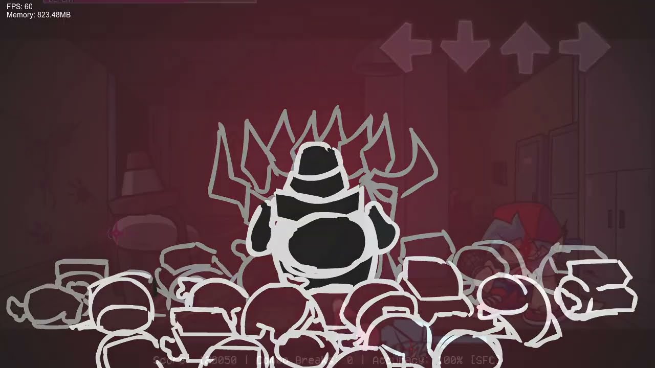 Defeat (EVIL Mix) - FNF Vs EVIL Impostor