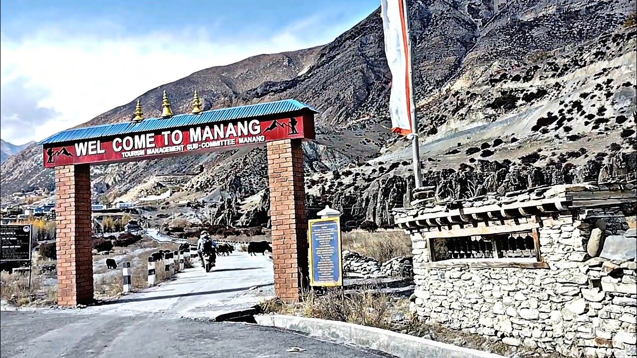 Welcome To Manang Valley | Alpine Home Manang | Manang District Ride | Trip To Manang | Bibek Poudel
