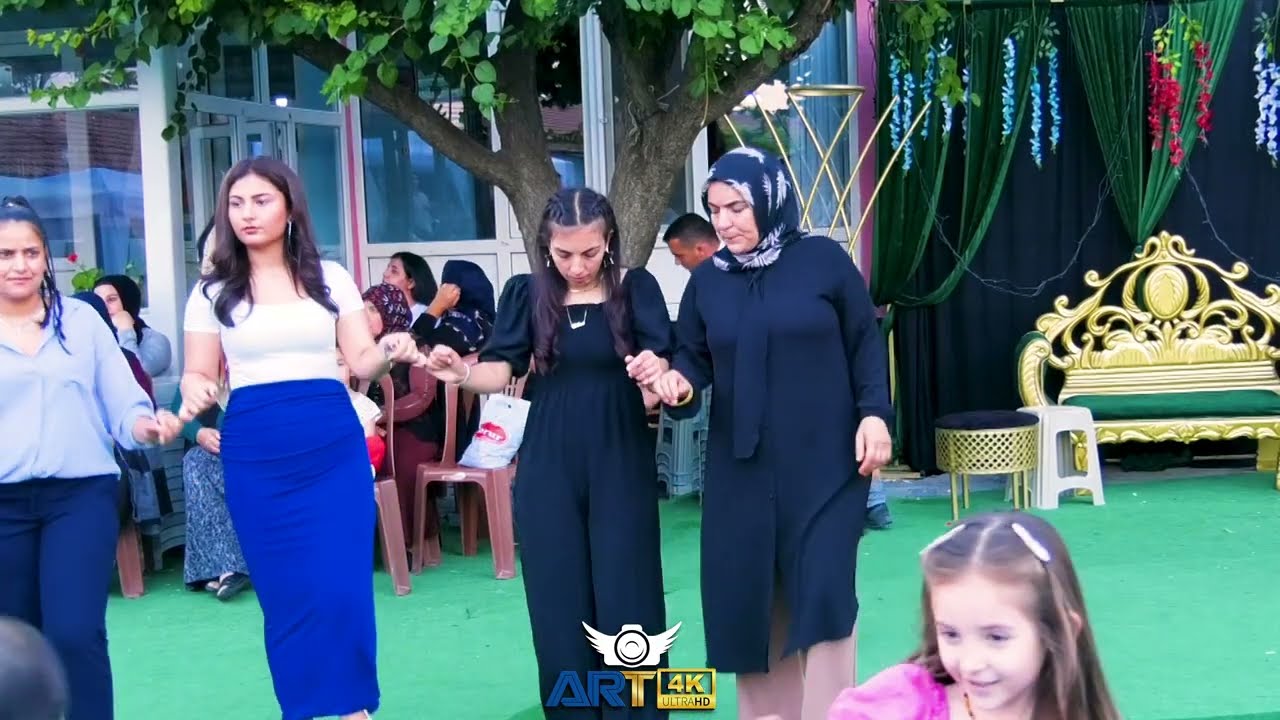 Hatice & Hasat Şarlaklar  Saray  Dügün töreni - ömer çiçeközü - ferhat ayaz -Art 4k video part 2