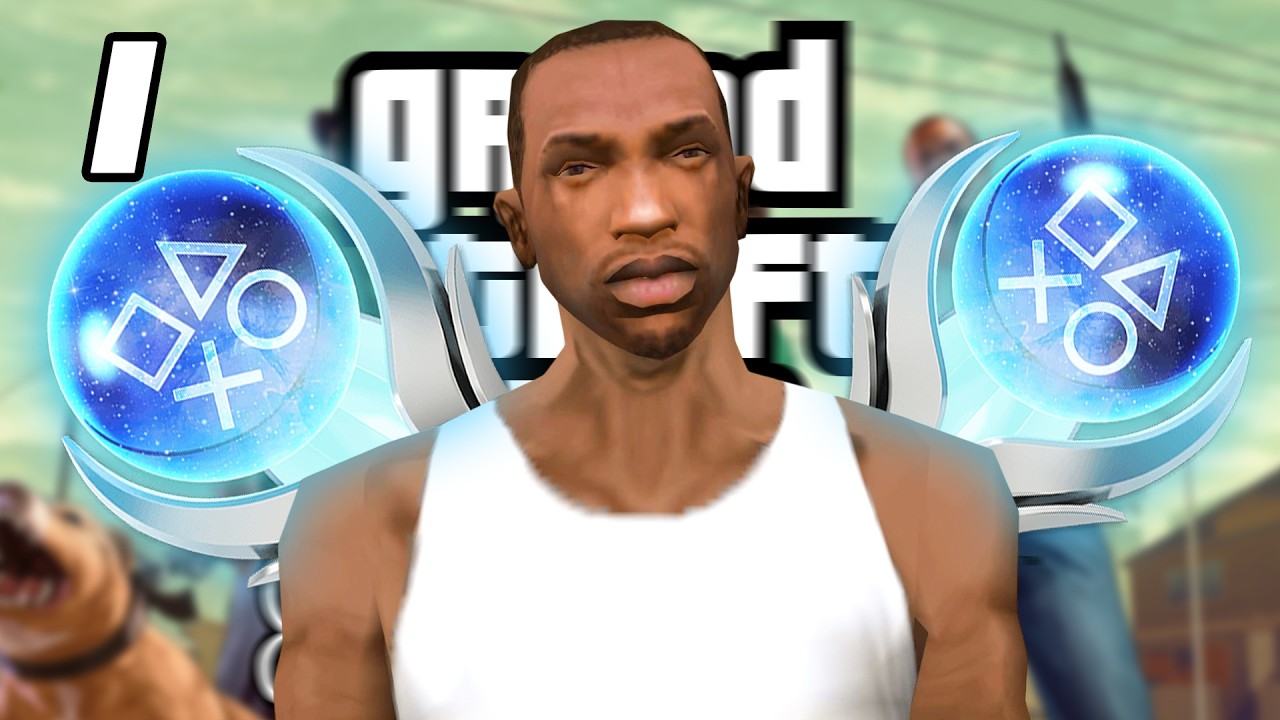 a PLATINA do GTA SAN ANDREAS #1 - PS5