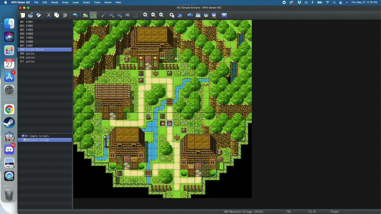 Tutorial - RPG Maker MZ - Simple Scripts