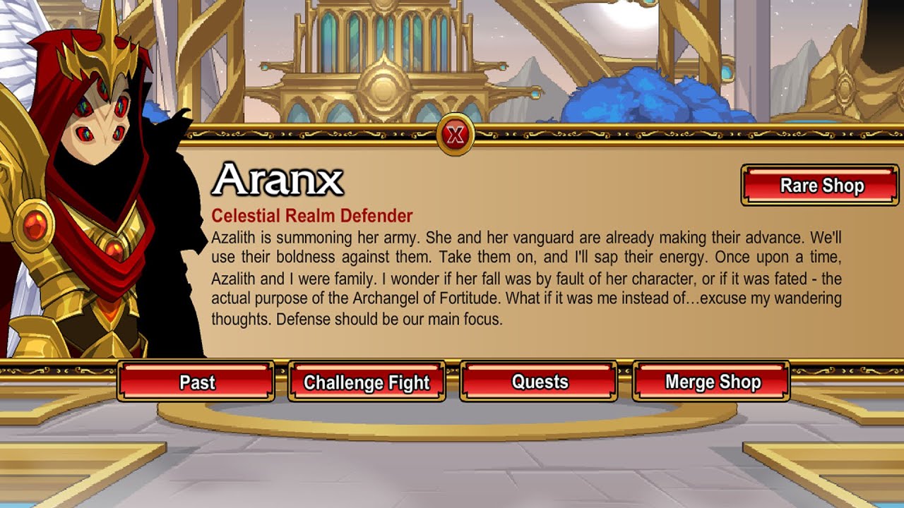 AQW NEW ARANX QUEST /JOIN CHAMPAZALITH (INFERNAL BOSS 2024)