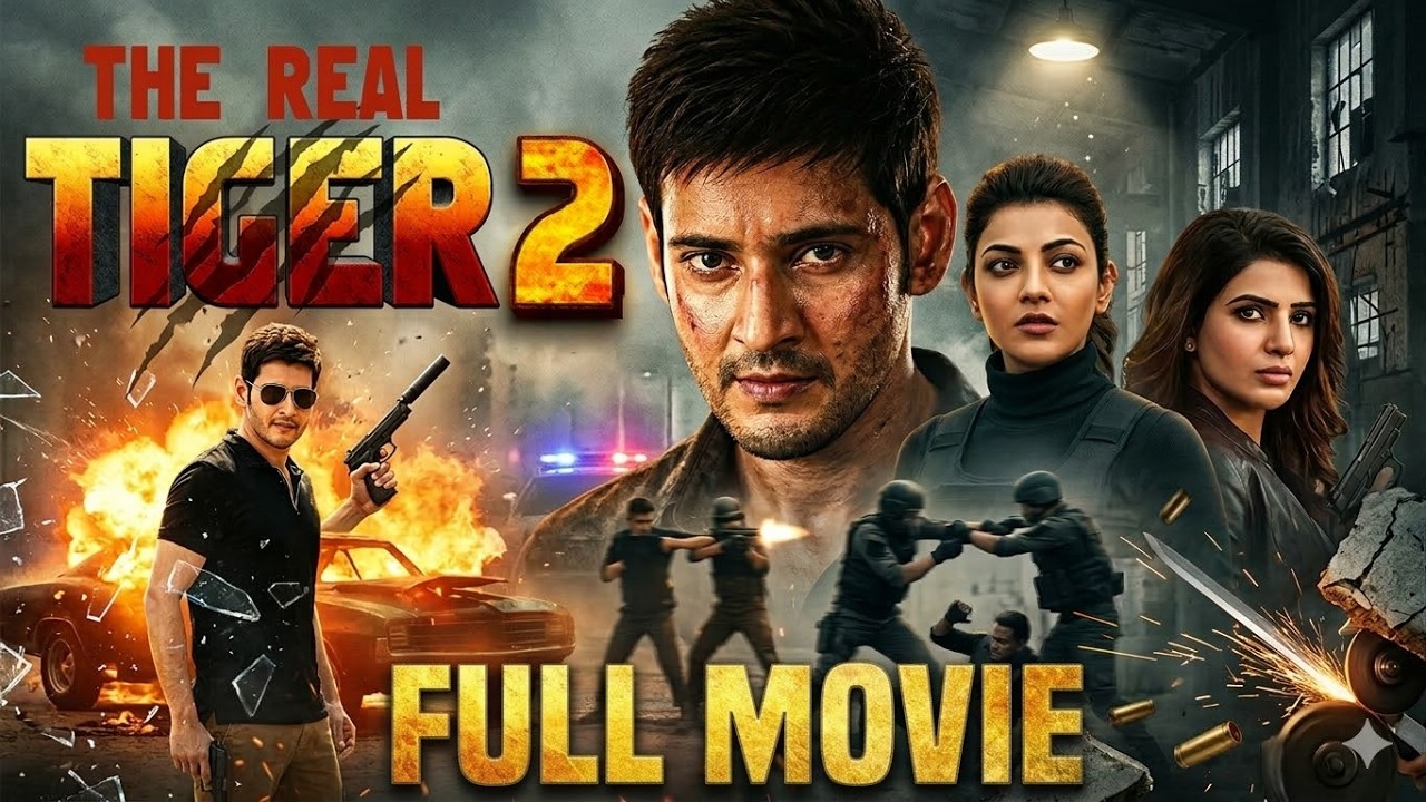 The Real Tiger 2 (Full Movie) | Mahesh Babu 🔥 Samantha | Kajal Aggarwal | South Hindi Dubbed