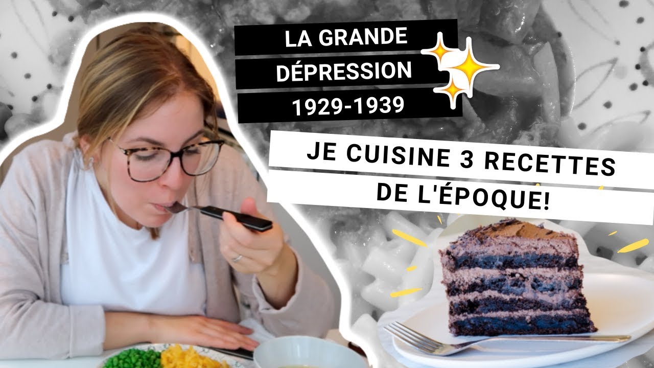 Ép. 2: REPAS DE LA GRANDE DÉPRESSION | 3 nouvelles recettes