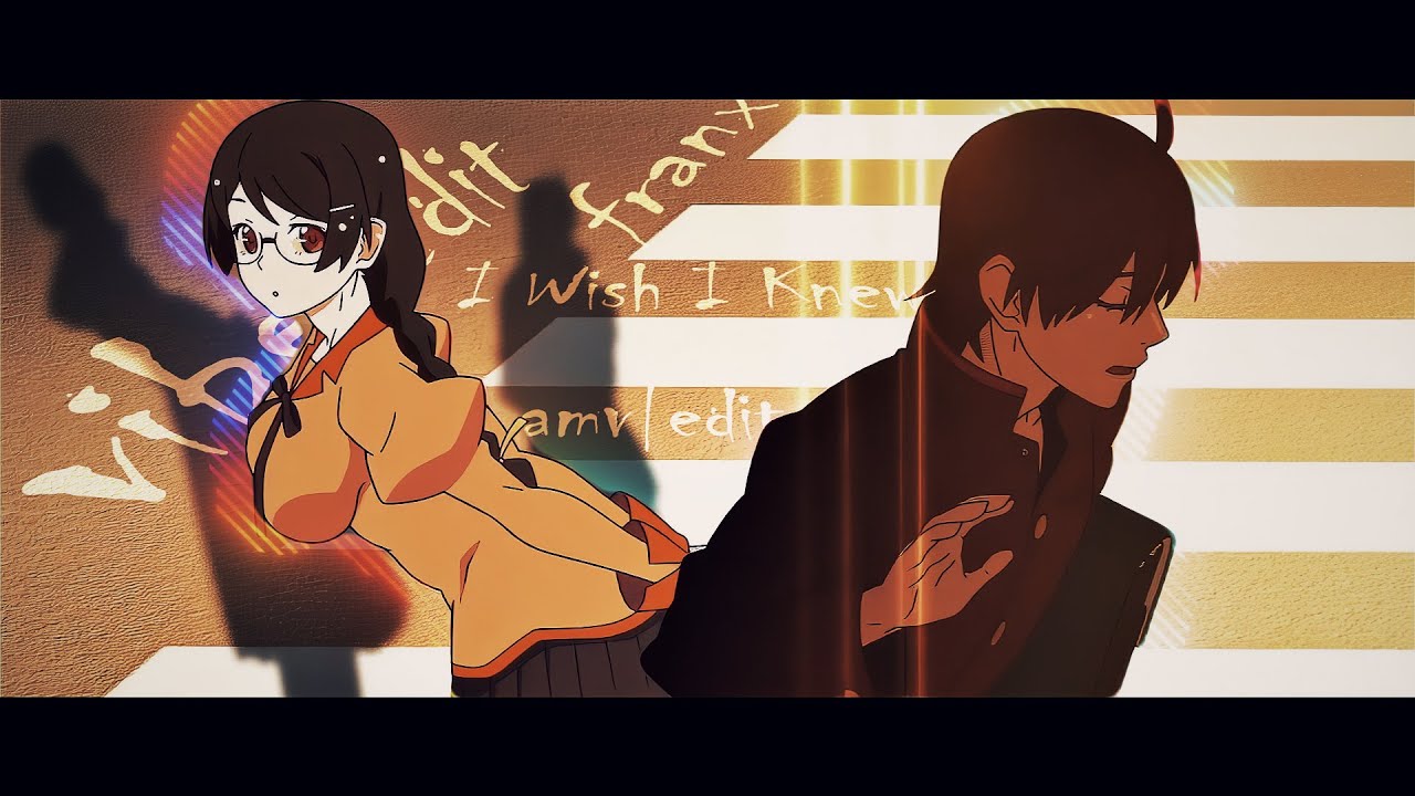 Monogatari Series- Wish I Knew | Vibe Style [AMV|EDIT] 4k!