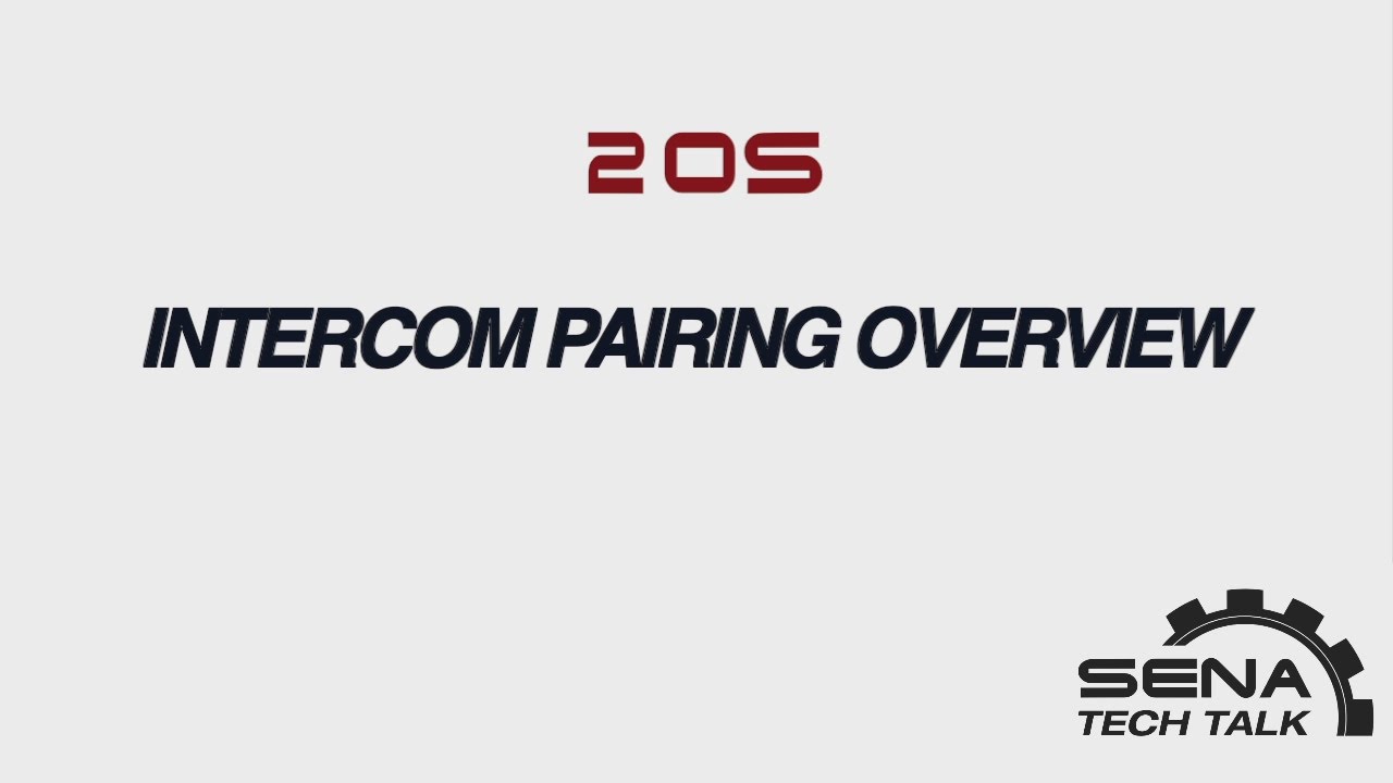 How To Video (20S - How to Use Intercom Pairing)
