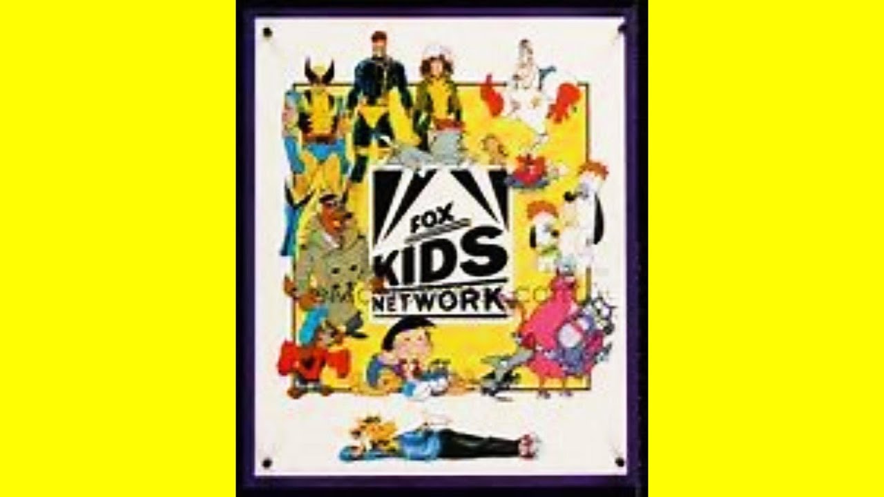 Fox Saturday Morning Cartoon Line Up with bumpers, commercials | 1992
