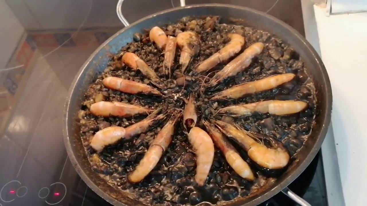 Arroz negro de calamar