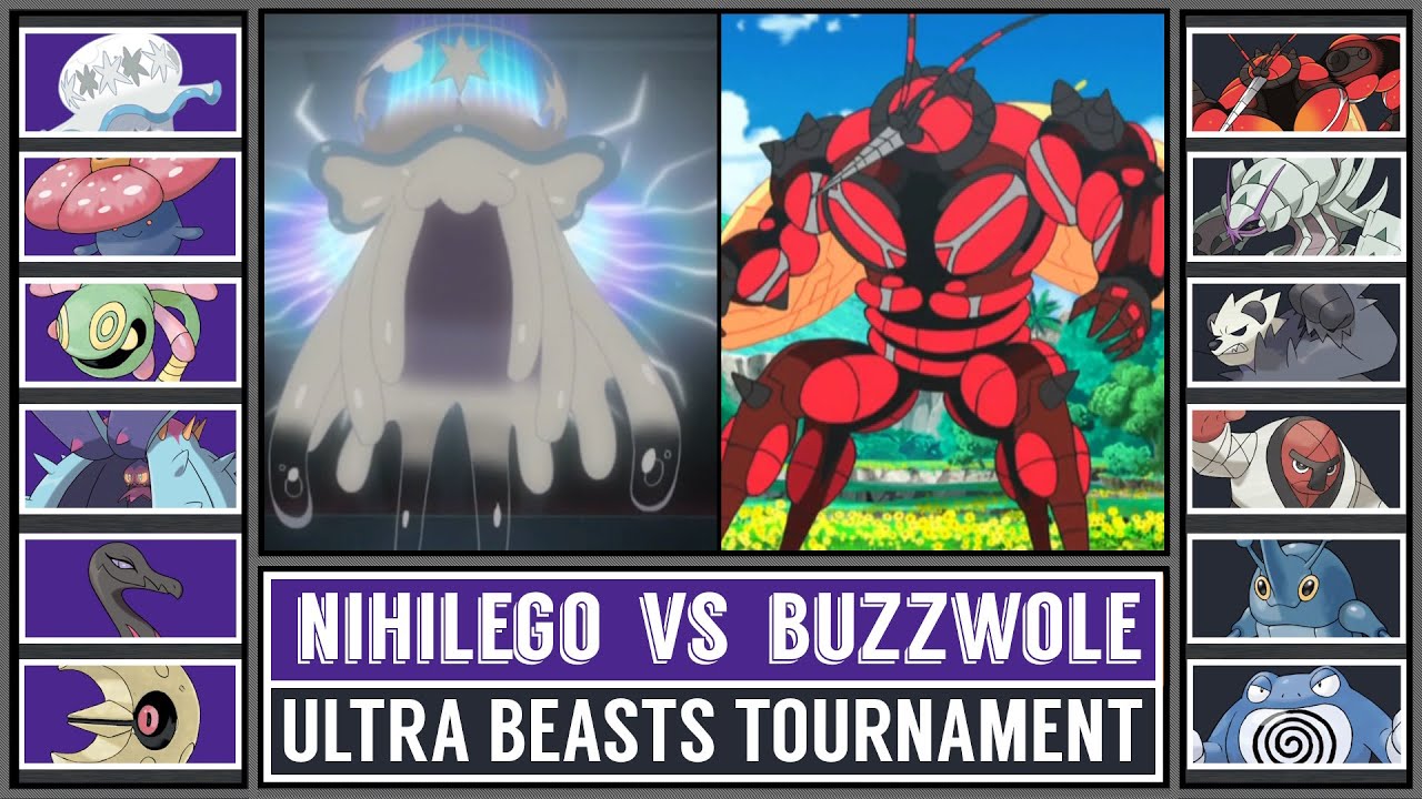 NIHILEGO vs BUZZWOLE | Ultra Beast Pokémon Tournament [Battle #2]