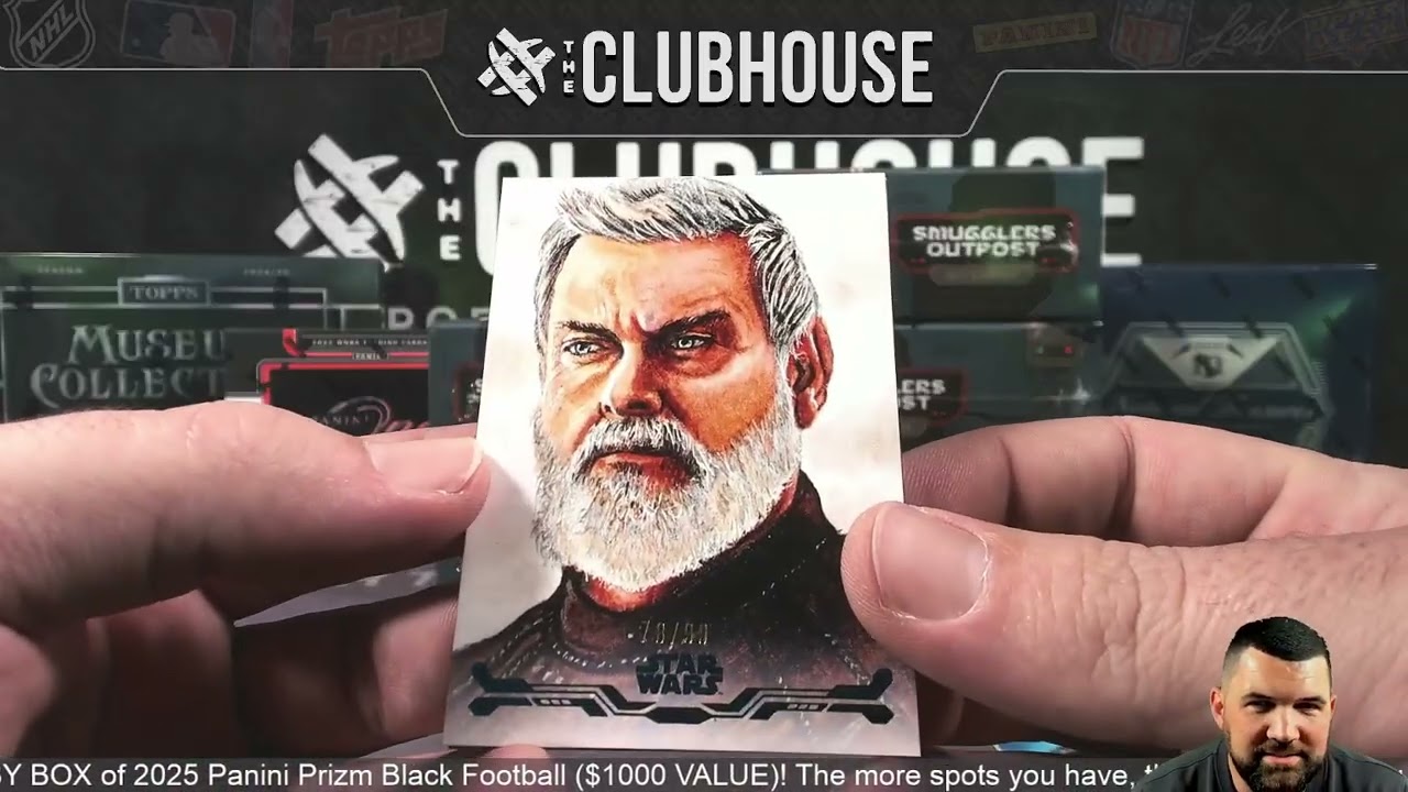 2025 Topps Star Wars Smuggler’s Outpost Case HYBRID SERIAL # Group Break #14714