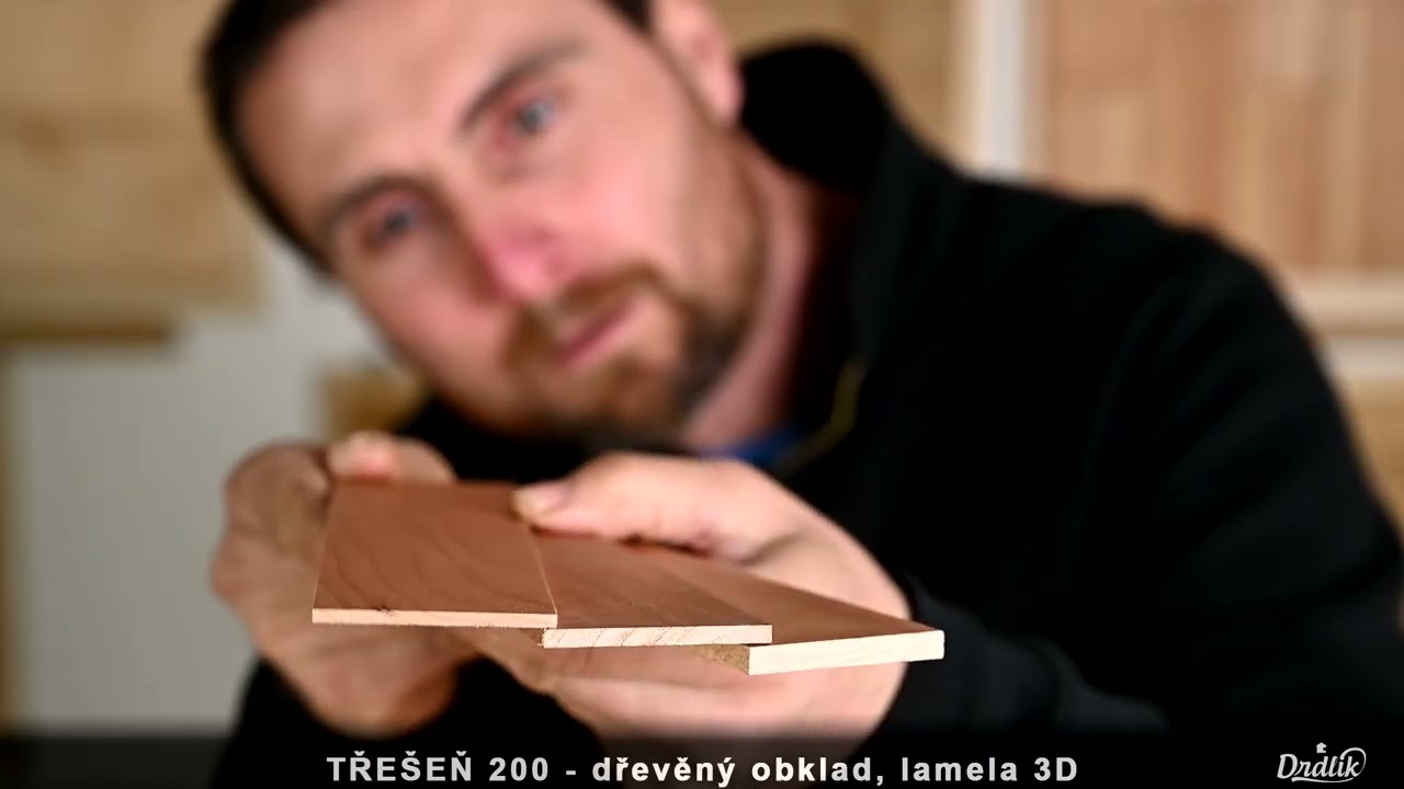 Dřevěn&yacute; obklad z TŘE&Scaron;NĚ I DRDLIK.CZ