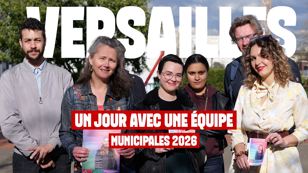 Une communiste veut gagner Versailles ! Une journée avec Tess Rendina-Mancuso