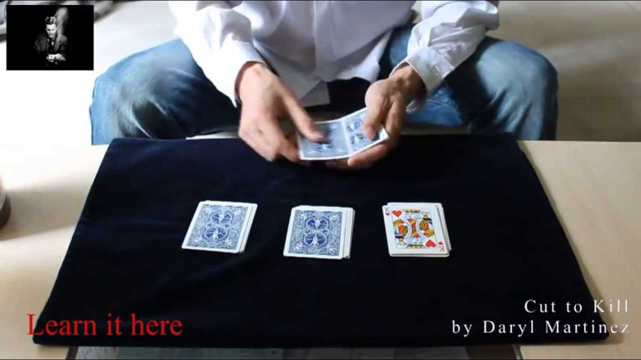 [Best Card Trick] Great spectator Ace-cutting (easy) - Cut to Kill